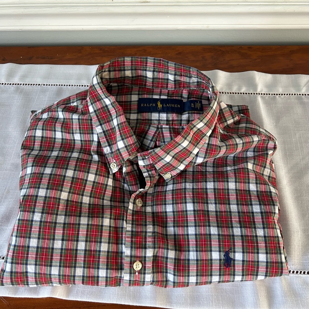 Ralph Lauren Men's Multicolor Plaid Shirt